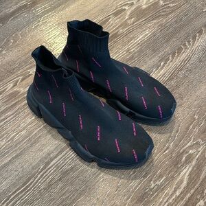 Balenciaga Speed knit high top sneakers